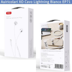 Auricolari XO Cavo Lightning Bianco EP71 - 00430710