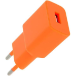 Caricatore Setty a muro USB 2,4A LSIM-A-1210 Arancio - 00430741