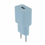 Caricatore Setty a muro USB 2,4A LSIM-A-123 Azzurro - 00430740
