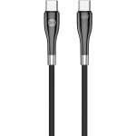 Cavo Forever Sleek cable USB-C - USB-C 1,0 m 60W black - 00430837
