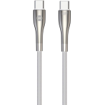 Cavo Forever Sleek cable USB-C - USB-C 1,0 m 60W white - 00430838