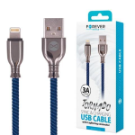 Cavo Forever Tornado USB/Lightning 1 mt. 3A Blu - 00430314
