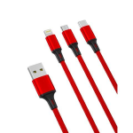 Cavo XO NB173 USB/Lightning+Type C+Micro 2.4A - 00430695