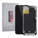 DISPLAY LCD SL HARD OLED PER APPLE IPHONE 12 / 12 PRO TOUCH SCREEN VETRO SCHERMO FRAME NERO (IC INTERCAMBIABILE)
