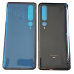 BACK COVER PER XIAOMI MI 10 M2001J2G 1J2I SCOCCA COPRIBATTERIA POSTERIORE NERO BLACK