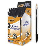 BIC Penna a sfera COLORE NERO MEDIO Cristal Conf. 50pz - 8373639 - 847497 - BIC-BLACK