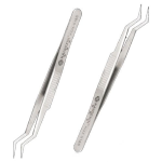 PINZA PINZETTA IN ACCIAIO PUNTA CURVA KAIGEXIN KGX-918S
