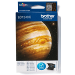 BROTHER LC-1240 ink cartridge cyan high capacity 600 pages 1-pack - LC1240C