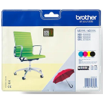 BROTHER LC-229XL Multipack Inkjet BK-C-M-Y High Capacity 4 pack blister Without Alarm - LC-229XLVALBP