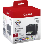 CANON PGI-2500XL B/C/M/Y ink cartridge black and tri-colour high capacity multipack - 9254B004