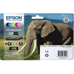 EPSON 24XL Multipack Inkjet 6 Color BK-C-M-Y-LC-LM Standard Capacity 55,7ml - C13T24384011