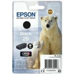 EPSON 26 ink cartridge black standard capacity 6.2ml 220 pages 1-pack blister without alarm - C13T26014012