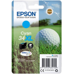 EPSON Singlepack 34XL Cyan DURABrite Ink Ultra (XL) - C13T34724010