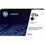 HP 05A LaserJet original toner cartridge black standard capacity 2.300 pages 1-pack Smart Printing Technology - CE505A