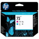 HP 72 original printhead magenta and cyan standard capacity 1-pack - C9383A