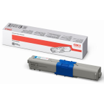 OKI C331 toner cartridge cyan standard capacity 2.000 pages 1-pack - 44469706