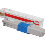 OKI C331 toner cartridge magenta standard capacity 2.000 pages 1-pack - 44469705