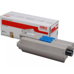 OKI TONER C301 C321 toner cartridge black standard capacity 2.200 pages 1-pack - 44973536