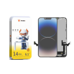 DISPLAY LCD IMISU INCELL PER APPLE IPHONE 14 PRO TOUCH SCREEN VETRO SCHERMO FRAME NERO (IC Intercambiabile)