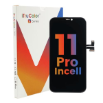 DISPLAY LCD iTruColor INCELL PER APPLE IPHONE 11 PRO TOUCH SCREEN VETRO SCHERMO FRAME NERO (V SERIES FLY IC Intercambiabile)
