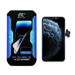 DISPLAY LCD JK HARD OLED PER APPLE IPHONE 11 PRO TOUCH SCREEN VETRO SCHERMO FRAME NERO (IC Intercambiabile)