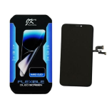 DISPLAY LCD JK HARD OLED PER APPLE IPHONE X TOUCH SCREEN VETRO SCHERMO FRAME NERO