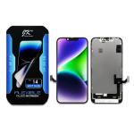 DISPLAY LCD JK SOFT OLED PER APPLE IPHONE 14 TOUCH SCREEN VETRO SCHERMO FRAME NERO (IC Intercambiabile)
