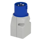 ADATTATORE IC 2P+T 16A 230V/2P+T - 2 BIPASSO - ITALIA