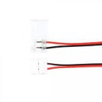 CONNETTORE FLESSIBILE PER STRISCE LED MONOCOLORE 5050 CLIP 2 PIN - SKU 3501