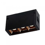 V-TAC PRO VT-4143 MAGNETIC LINEAR SPOTLIGHT FARETTO LED MAGNETICO 3W NERO CRI=90 30° - COLORE BIANCO CALDO - SKU 7960