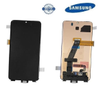 TOUCH SCREEN SCHERMO ORIGINALE SERVICE PACK PER SAMSUNG GALAXY S20 4G G980 / S20 5G G981 NERO VETRO LCD DISPLAY GH96-13024A