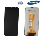 TOUCH SCREEN SCHERMO ORIGINALE SERVICE PACK PER SAMSUNG GALAXY A03 CORE A032F NERO VETRO LCD DISPLAY