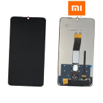 TOUCH SCREEN SCHERMO ORIGINALE SERVICE PACK PER XIAOMI REDMI 10C / 10 POWER / POCO C40 4G (2022) NERO VETRO LCD DISPLAY