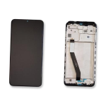 TOUCH SCREEN SCHERMO PER XIAOMI REDMI 9 VETRO LCD DISPLAY CON FRAME NERO