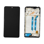 TOUCH SCREEN SCHERMO OLED PER XIAOMI REDMI NOTE 11 PRO 4G-5G / POCO X4 PRO 5G 2201116SG 2201116PG VETRO LCD DISPLAY CON FRAME NERO