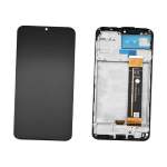 TOUCH SCREEN SCHERMO PER SAMSUNG GALAXY A23 5G A236B (FLAT SM-A236U/B R0.0 BOE) NERO VETRO LCD DISPLAY CON FRAME