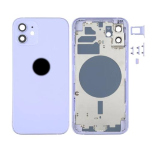 SCOCCA COMPLETA CON TELAIO POSTERIORE BACK COVER COPRIBATTERIA PER APPLE IPHONE 12 VIOLA PURPLE