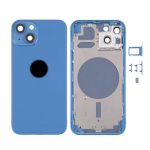 SCOCCA COMPLETA CON TELAIO POSTERIORE BACK COVER COPRIBATTERIA PER APPLE IPHONE 13 BLU