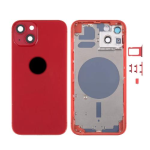 SCOCCA COMPLETA CON TELAIO POSTERIORE BACK COVER COPRIBATTERIA PER APPLE IPHONE 13 MINI ROSSO RED