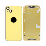 SCOCCA COMPLETA CON TELAIO POSTERIORE BACK COVER COPRIBATTERIA PER APPLE IPHONE 14 GIALLO YELLOW