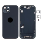 SCOCCA COMPLETA CON TELAIO POSTERIORE BACK COVER COPRIBATTERIA PER APPLE IPHONE 14 PLUS NERO BLACK