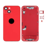 SCOCCA COMPLETA CON TELAIO POSTERIORE BACK COVER COPRIBATTERIA PER APPLE IPHONE 14 PLUS ROSSO RED