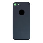 BACK COVER + ADESIVO FORO LARGO APPLE IPHONE SE 2020 SCOCCA COPRIBATTERIA POSTERIORE NERO BLACK