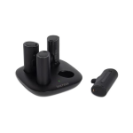 STAZIONE DI RICARICA VPB-ST5BK-4 CON 4 POWERBANK 5000 MAH PER ANDORID E MAC TYPE C QUICKCHARGE COLORE NERO