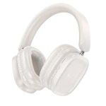 HOCO W51 - CUFFIE A PADIGLIONE WIRELESS BLUETOOTH - BIANCO LATTE