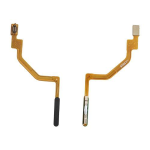 FLAT FLEX TASTO FINGERPRINT SENSORE IMPRONTA DIGITALE TOUCH ID PER XIAOMI REDMI NOTE 9S / NOTE 9 PRO NERO BLACK