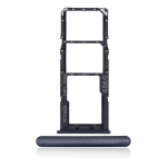 CARRELLO PORTA LETTORE DUAL SIM MICRO SD CARD READER PER SAMSUNG A23 5G A236B NERO BLACK