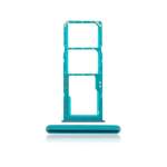 CARRELLO PORTA LETTORE DUAL SIM MICRO SD CARD READER PER SAMSUNG A30S A307F VERDE GREEN