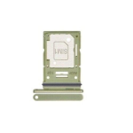 CARRELLO PORTA LETTORE DUAL SIM MICRO SD CARD READER PER SAMSUNG A54 5G A546B GREEN VERDE