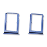 CARRELLO PORTA LETTORE SIM CARD READER PER XIAOMI MI 9 SE BLU BLUE